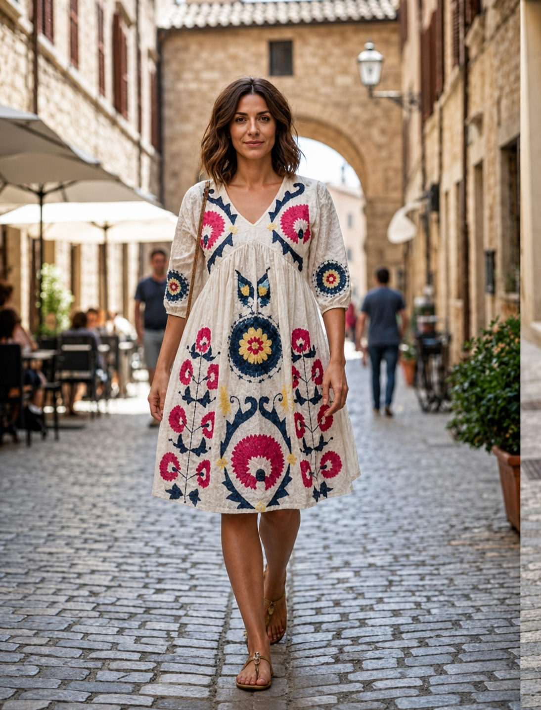 Rosabella Cotton Midi Dress